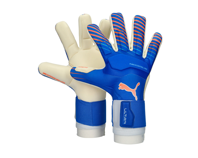 Guantes Puma Ultra Ultimate Hybrid Ultra Blue-Glowing Red ref. PU_042081-01