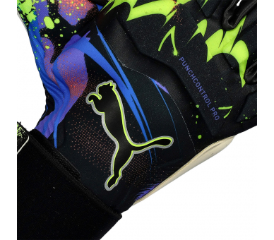 Guantes Puma Ultra Ultimate Teaser Hybrid Black-Luminous Purple-Lime Squeeze ref. PU_042114-01