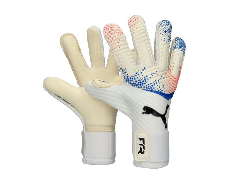 Guantes Puma Future Pro Hybrid White-Glowing Red-Ultra Blue ref. PU_042065-11