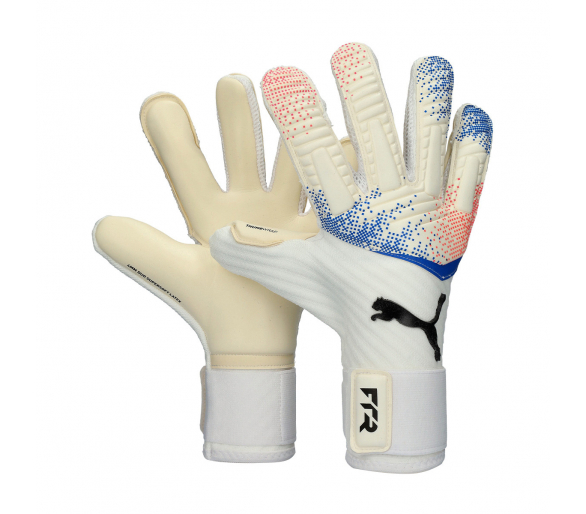 Guantes Puma Future Pro Hybrid White-Glowing Red-Ultra Blue ref. PU_042065-11