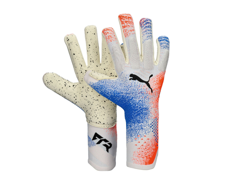 Guantes Puma Future Ultimate Negative White-Glowing Red-Ultra Blue ref. PU_042064-11