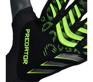 Guantes adidas Predator Pro Black-Carbon-Lucid lemon ref. AD_JJ3531