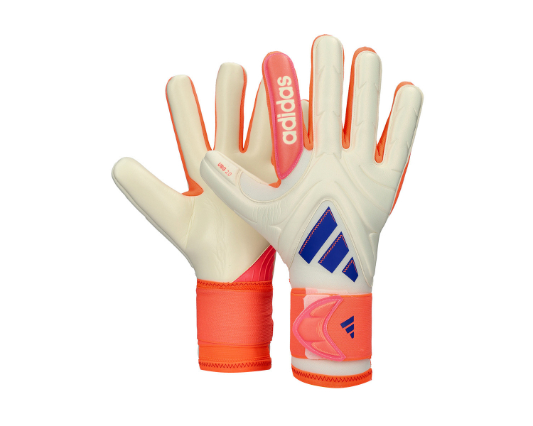 Guantes adidas Copa Pro Off white-Lucid blue-Signal coral ref. AD_JN5336