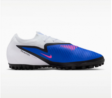NIKE PHANTOM 6 LOW PRO TURF Azul carrera/Blanco/Avalancha rosa HJ4123-446