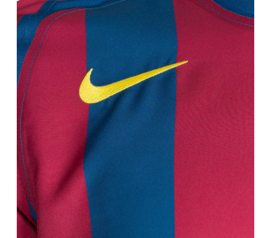 Camiseta Nike FC Barcelona Reissue 2005-2006 Ronaldinho Gym Blue-Desert Maroon-(Tour Yellow) ref. NI_HQ1462-471