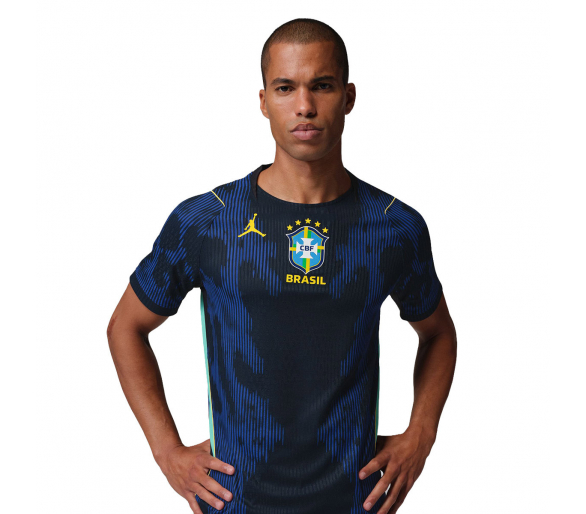 Camiseta Nike Authentic Brasil Segunda Equipación Mundial 2026 Blue-Black ref. NI_IU1074-417