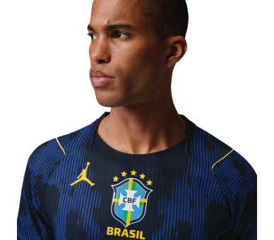 Camiseta Nike Authentic Brasil Segunda Equipación Mundial 2026 Blue-Black ref. NI_IU1074-417