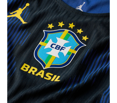 Camiseta Nike Authentic Brasil Segunda Equipación Mundial 2026 Blue-Black ref. NI_IU1074-417