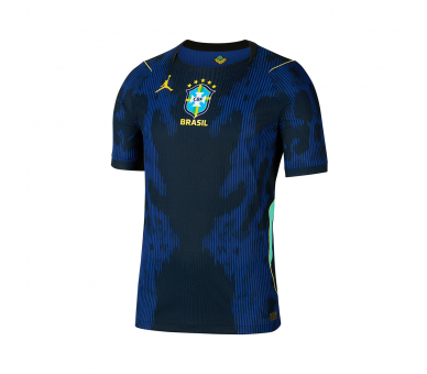 Camiseta Nike Authentic Brasil Segunda Equipación Mundial 2026 Blue-Black ref. NI_IU1074-417