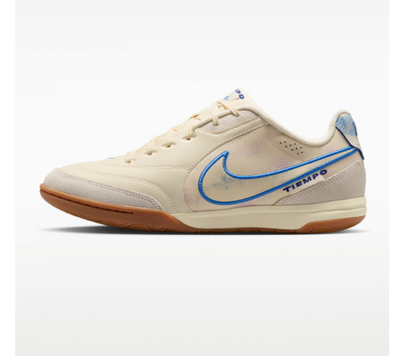 Nike Tiempo Streetgato Coconut Milk/Gum Medium Brown/Blue Crystal IO9951-149