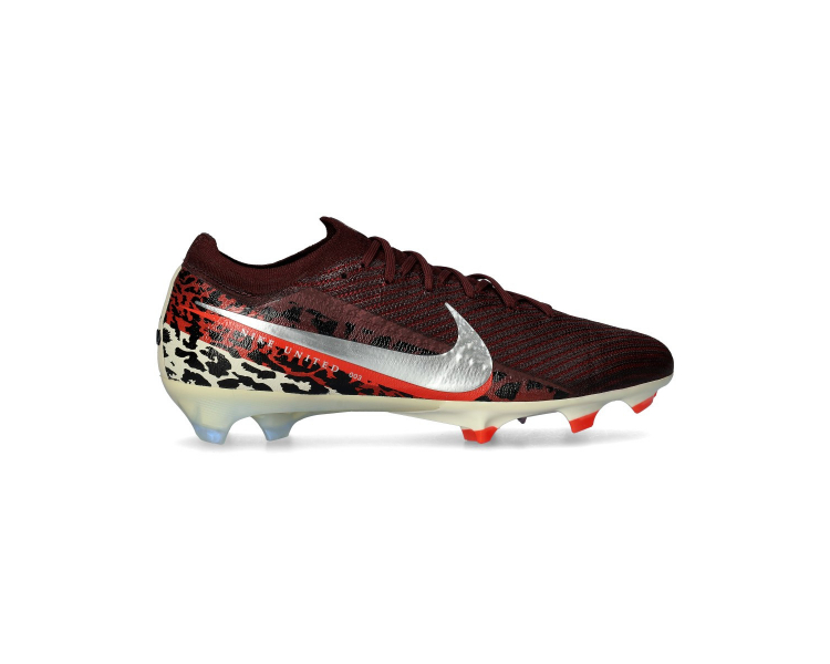 Nike Air Zoom Mercurial Vapor 16 Elite FG Burgundy Crush-Mtlc Silver-Univ Red-Fossil IO8442-661