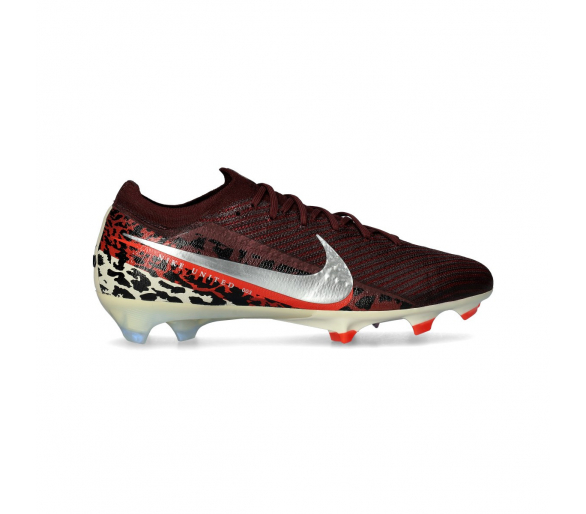 Nike Air Zoom Mercurial Vapor 16 Elite FG Burgundy Crush-Mtlc Silver-Univ Red-Fossil IO8442-661