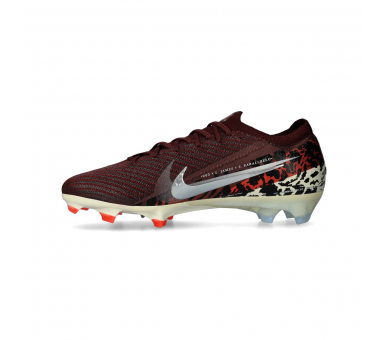Nike Air Zoom Mercurial Vapor 16 Elite FG Burgundy Crush-Mtlc Silver-Univ Red-Fossil IO8442-661
