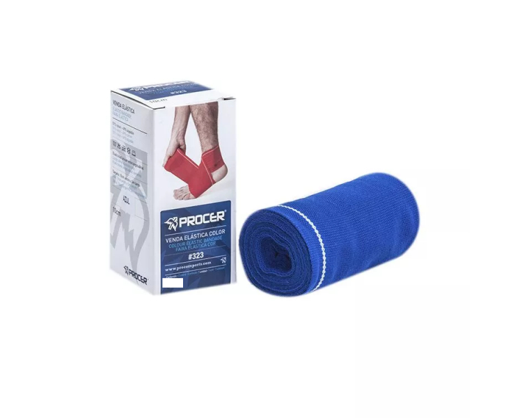 VENDA ELASTICA PROCER 8CM x 3MT AZUL