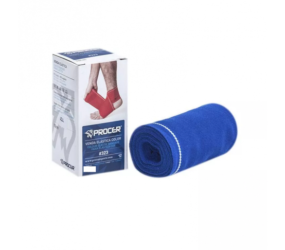 VENDA ELASTICA PROCER 8CM x 3MT AZUL