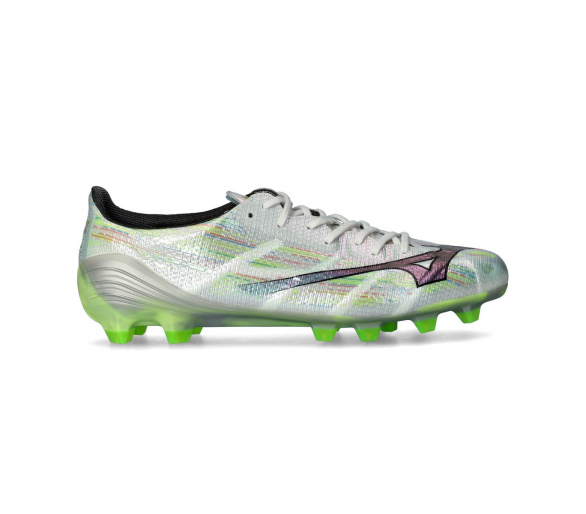 MIZUNO ALPHA II ELITE FG White-Silver Iridiscent-Black P1GA256209