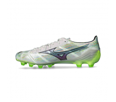 MIZUNO ALPHA II ELITE FG White-Silver Iridiscent-Black P1GA256209
