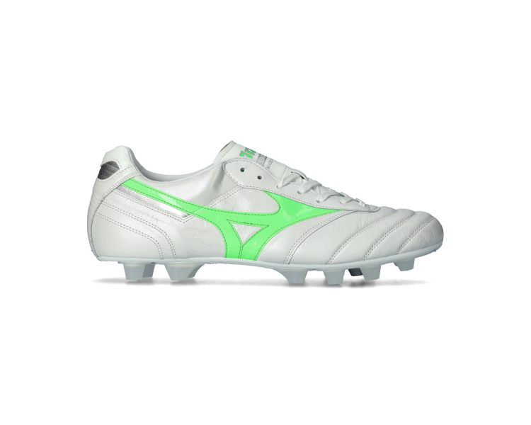 MIZUNO MORELIA II JAPAN FG White-Neon Green-Galaxy Silver P1GA250137