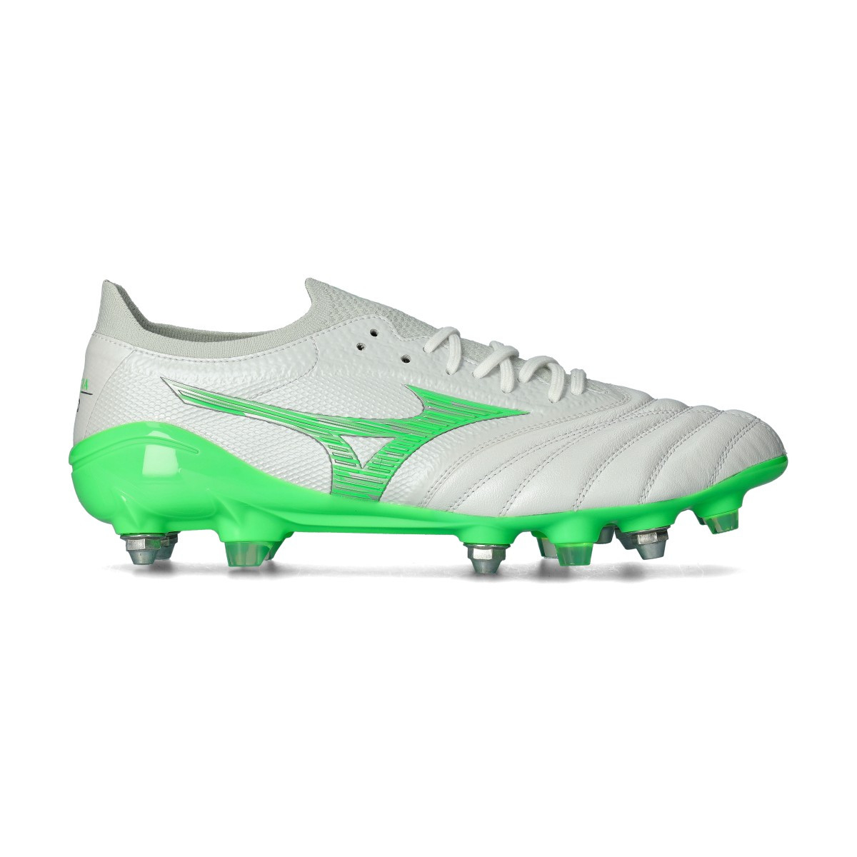 MIZUNO MORELIA IN 25.5 美品 Mizuno Men Morelia Neo IV β Elite MD Cleats Silver Football GYM