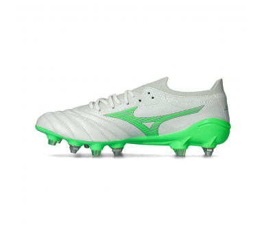 MIZUNO MORELIA NEO IV BETA MADE IN JAPAN MIX White-Neon Green-Cool Gray P1GC254037