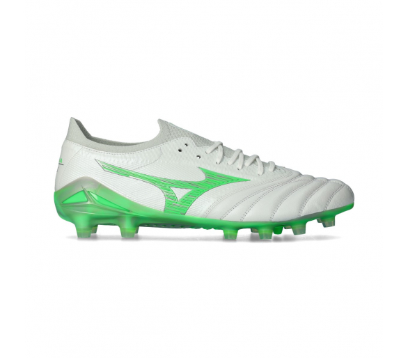 MIZUNO MORELIA NEO IV BETA MADE IN JAPAN FG White-Neon Green-Cool Gray P1GA254037