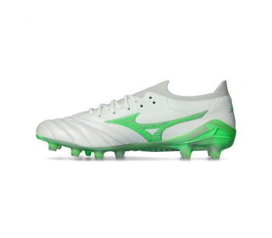 MIZUNO MORELIA NEO IV BETA MADE IN JAPAN FG White-Neon Green-Cool Gray P1GA254037