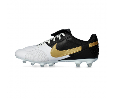 Nike The Nike Premier III FG White-Metallic Gold-Black HM0265-174